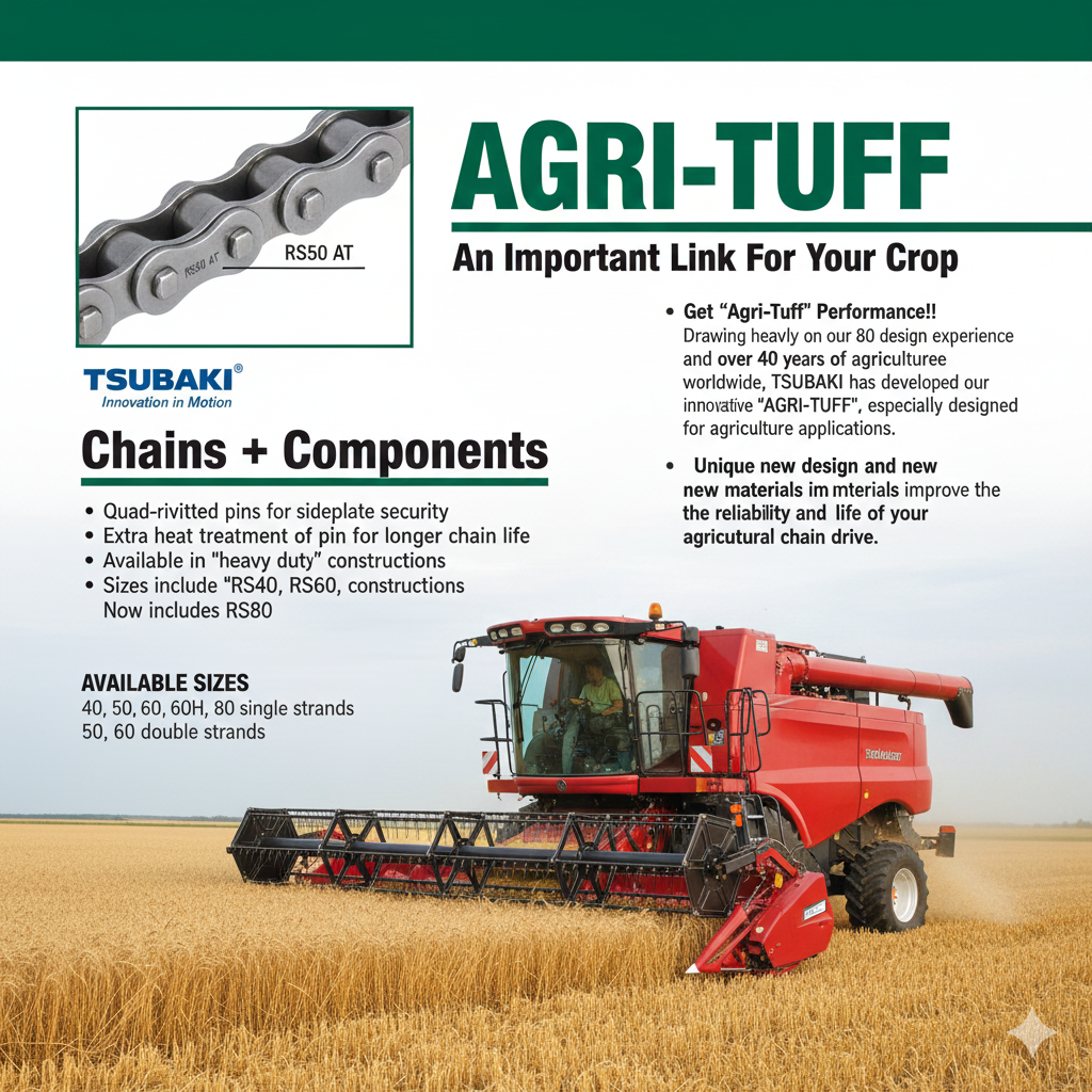 Tsubaki AGRI-TUFF Chain